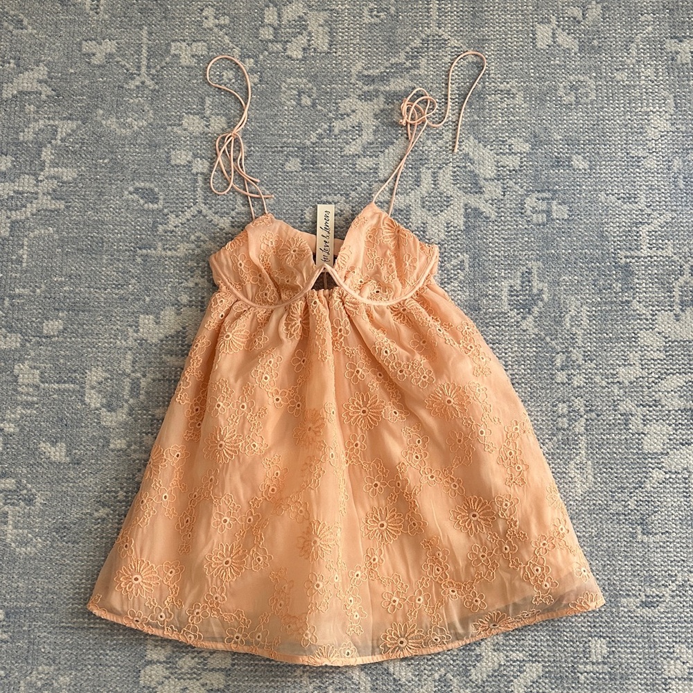 For Love And Lemons Frances Mini Dress